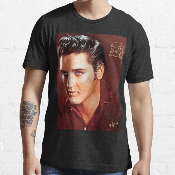 "Elvis Presley Illustration Les " Tshirt for Sale by HarperKirk