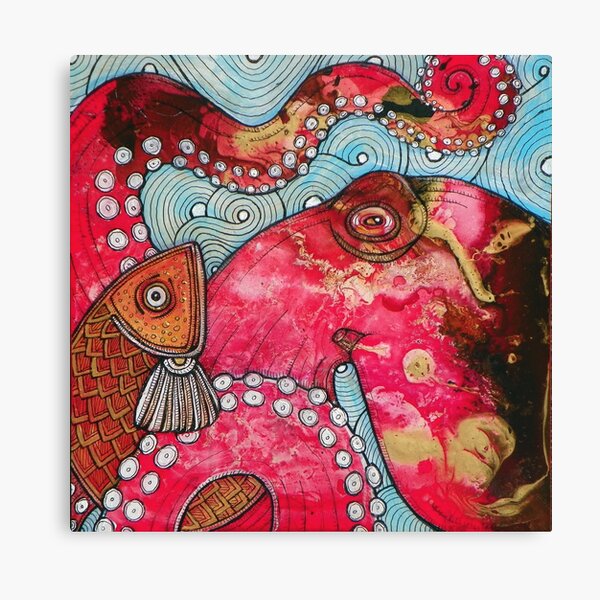 El Pulpo Canvas Print