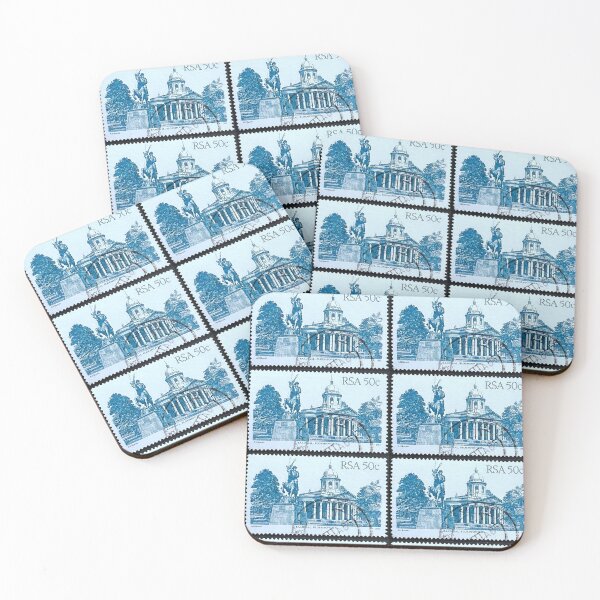 Item preview, Statue in City Center Vintage Postage Stamp designed and sold by Factory57.