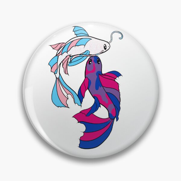 Item preview, Trans Bisexual koi designed and sold by Zendwir.