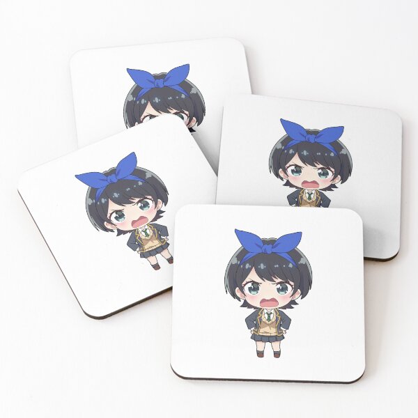 Item preview, Rent A Girlfriend Ruka Sarashina Chibi designed and sold by ChibiCheems.