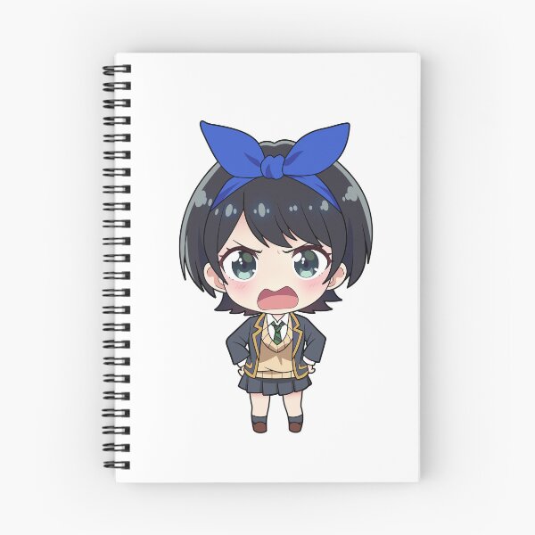 Item preview, Rent A Girlfriend Ruka Sarashina Chibi designed and sold by ChibiCheems.