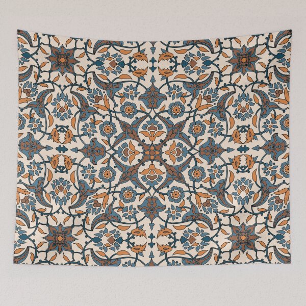 Item preview, Mustard Boho Paisley, Persian Paisley designed and sold by antevasinart.