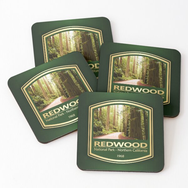 Item preview, Redwood National Park (PF1) designed and sold by curranmorgan.