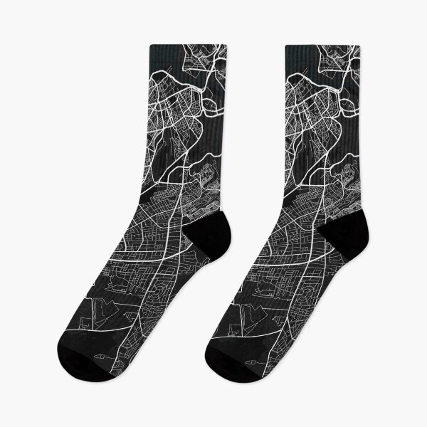 Item preview, Rabat City Map of Morocco - Dark designed and sold by deMAP.