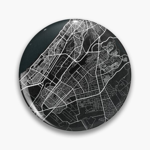 Artikelvorschau, Rabat Stadtplan von Marokko - dunkel entworfen und verkauft von deMAP.