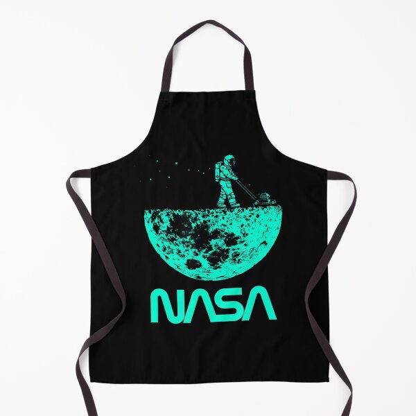 Item preview, Nasa Astronaut Mowing Machine Moon Worm designed and sold by papabobo.