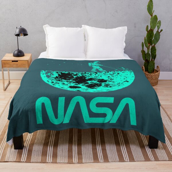 Item preview, Nasa Astronaut Mowing Machine Moon Worm designed and sold by papabobo.