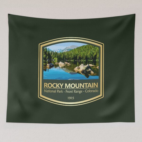 Item preview, Rocky Mountain National Park (PF1) designed and sold by curranmorgan.