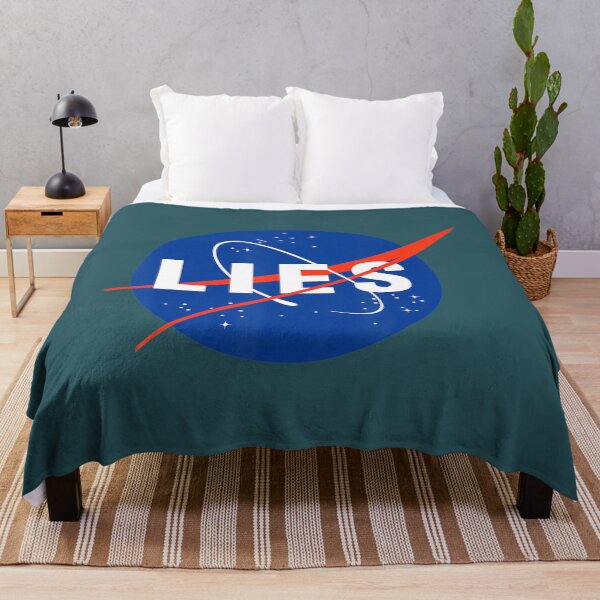 Item preview, Nasa Lies Conspiracy Theory Flat Earth Woke Truth Fun designed and sold by papabobo.