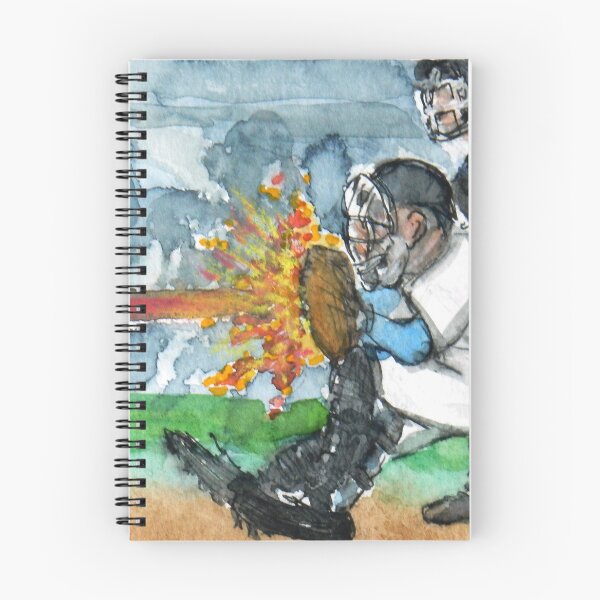 Item preview, Baseball Catcher Catching a Fireball designed and sold by CoolStuff1138.