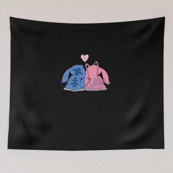 Item preview, Stitch & Angel  designed and sold by mazyuykunk.