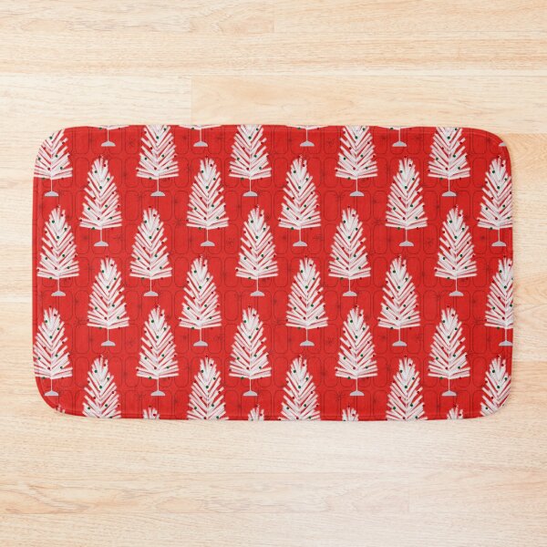 Item preview, Red - Retro Mid century Aluminum Christmas Trees  designed and sold by WickedRefined - Nicole Demereckis.