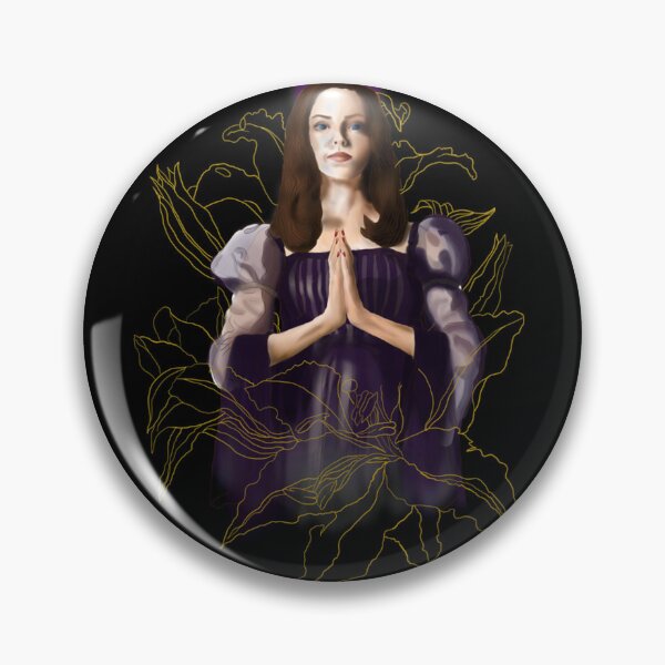 Item preview, Saint Drusilla With Lilies designed and sold by rudentwbut.
