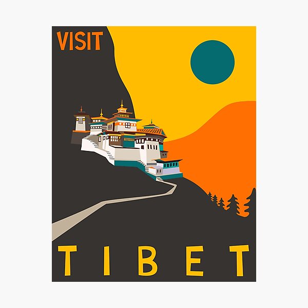 Tibet Photographic Print