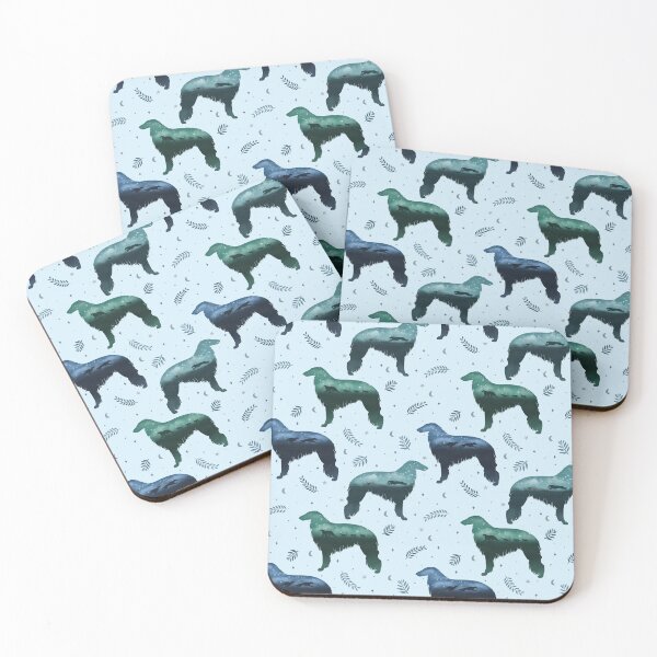 Item preview, Starlit Borzoi designed and sold by Spinyflowerart.