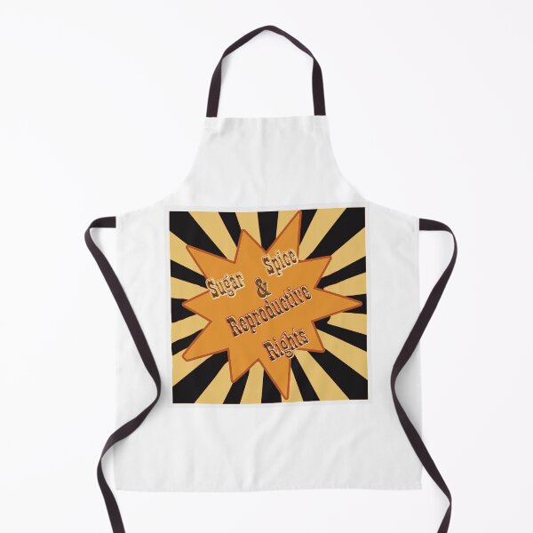 Item preview, Sugar and Spice and Reproductive Rights 70s Retro Design in yellow designed and sold by JoyOfHopeStore.