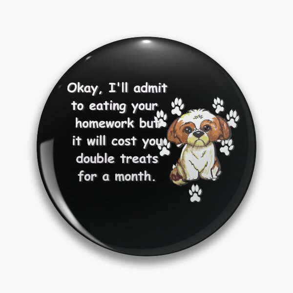 Item preview, Adorable Puppy Cute Doggie Shih Tzu Treats designed and sold by CheekyPuppy.