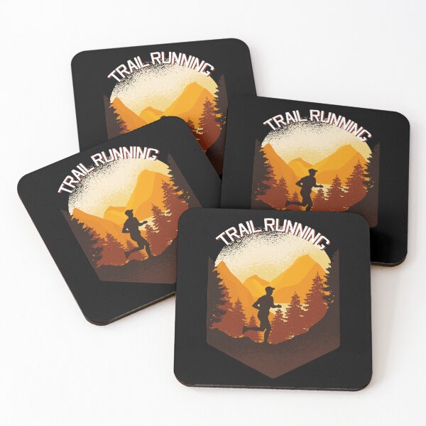 Item preview, Trail Running And Mountain Running Ultra Trail Runner Sticker designed and sold by gloria1os.