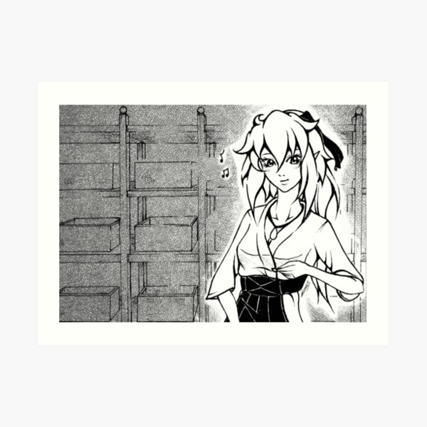 Erial au dojo Impression artistique
