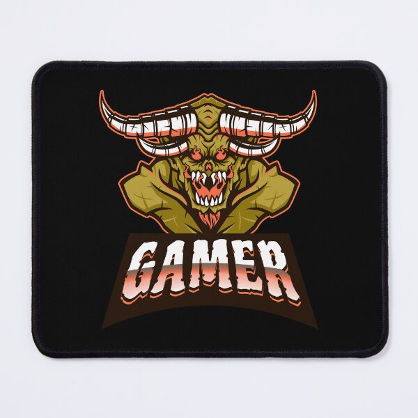 Item preview, Gamer with Terrifying Evil Demon designed and sold by PRIVARSHU.