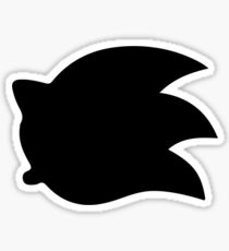 Sonic the Hedgehog Symbol - Super Smash Bros. (black) Sticker