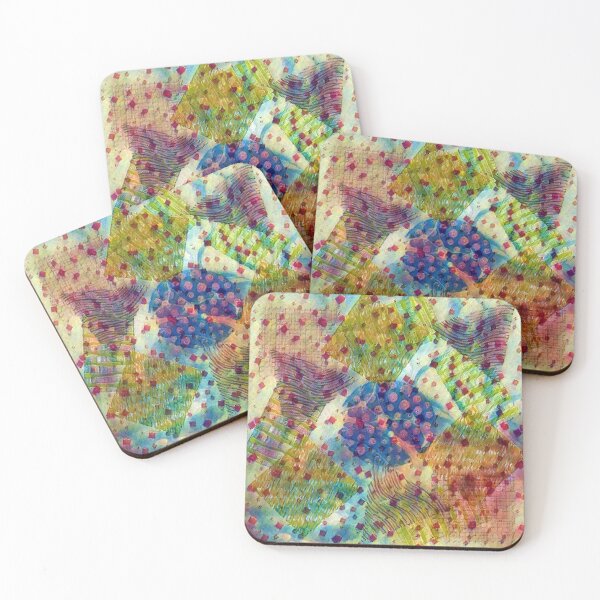 Item preview, Abstract Rainbows designed and sold by lindosilks.