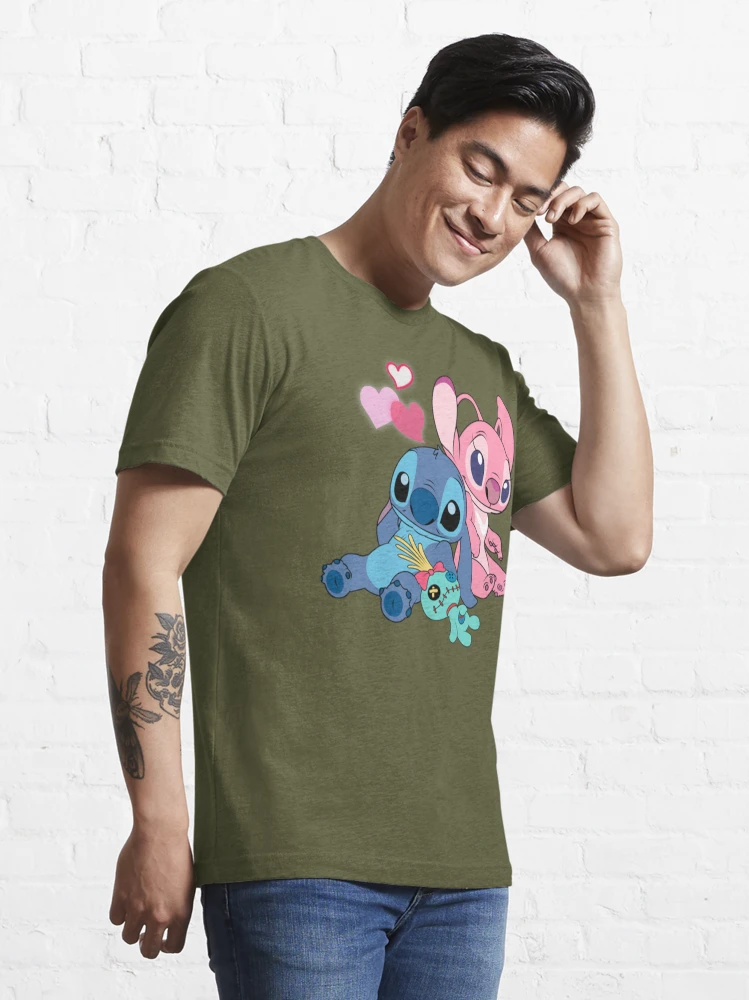 Stitch And Lilo Stitch Angel Love Kids T-Shirt for Sale by RufusGagas