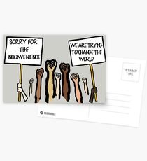 Sorry for the Inconvenience... (I Can't Breathe) Postcards