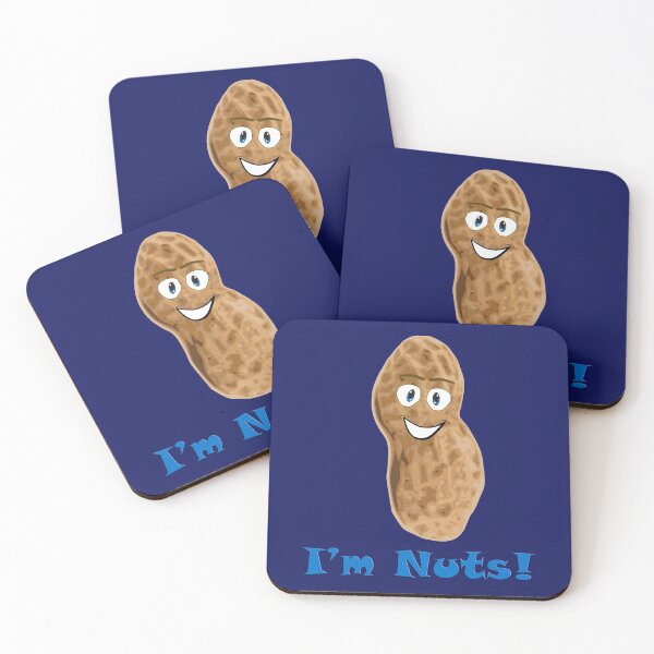 Item preview, I'm Nuts! Cartoon T-Shirt designed and sold by deanworld.