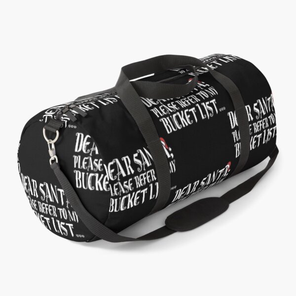 Item preview, Dear Santa, Please refer to my Bucket list! Classic  designed and sold by delphauhligr.