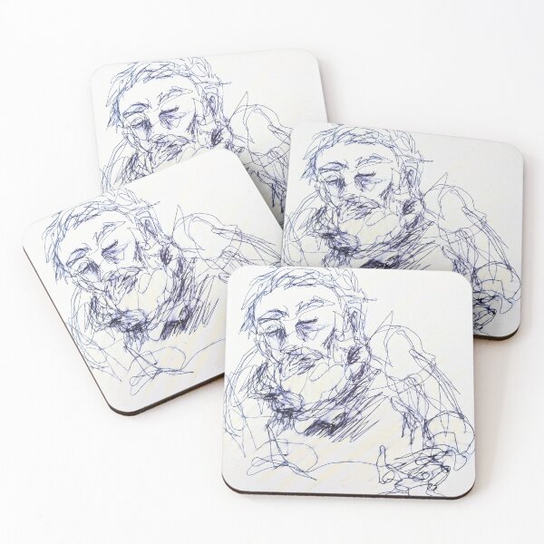 Item preview, (Mostly) Continuous Line Drawing + White Pencil designed and sold by arfff.