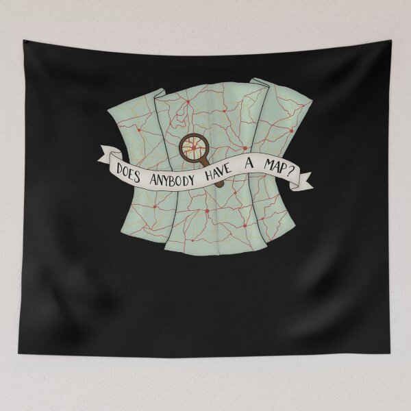 Item preview, Does Anybody Have A Map Classic  designed and sold by delphauhligr.