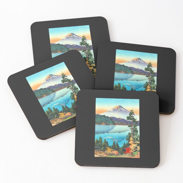 Item preview, Tsuchiya Koitsu - Lake Ashi in the Hakone Hills designed and sold by faireyufcon.