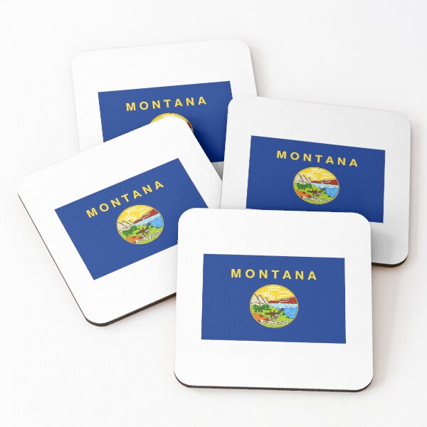 Item preview, Montana State Flag T-Shirt - Montanan Billings Sticker designed and sold by deanworld.