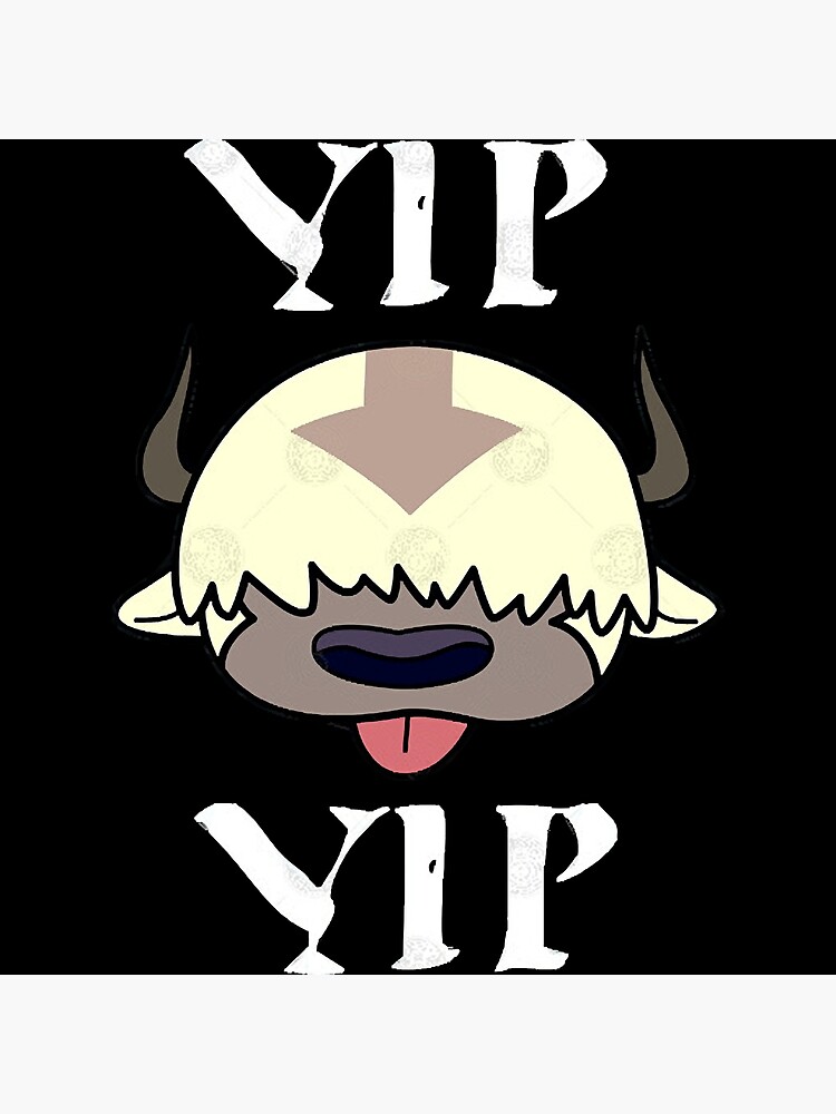 "Yip Yip Appa Avatar The Last Airbender" Art Print for Sale by ...