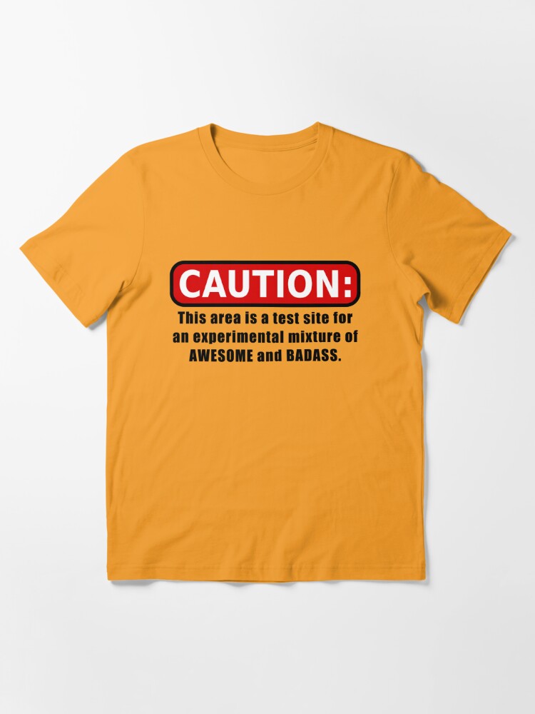 Alternate view of Awesome & Badass Essential T-Shirt