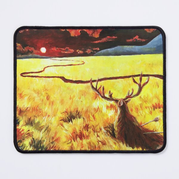 Item preview, Deer Overseeing River Styx designed and sold by EggcatAndBird.