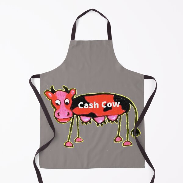 Item preview, Cash Cow. three udder cow Quirky art designed and sold by Bagsyrose.