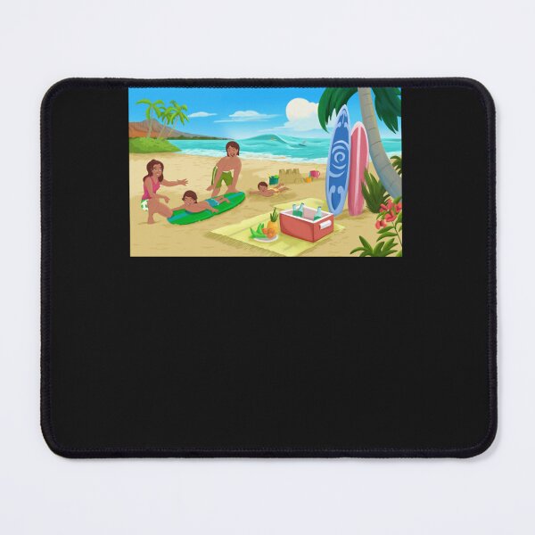 Item preview, Koa Ohana Family at Waikiki Beach T designed and sold by kloseeqcurr.