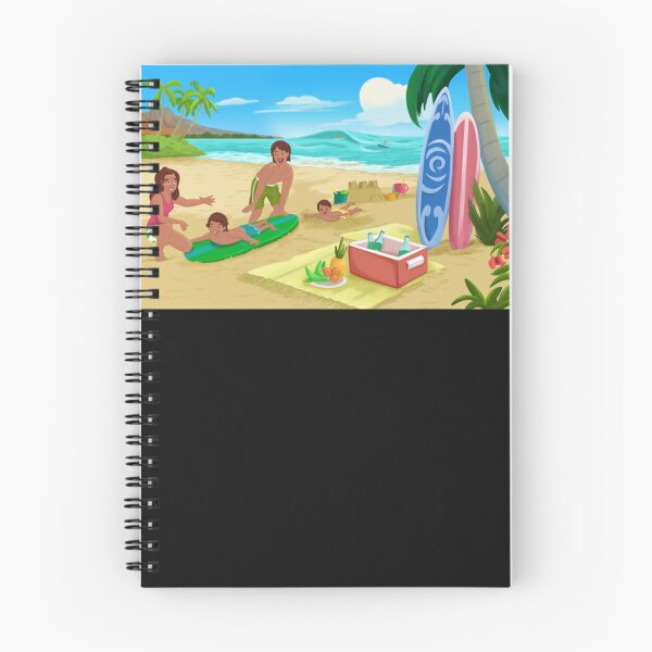 Item preview, Koa Ohana Family at Waikiki Beach T designed and sold by kloseeqcurr.