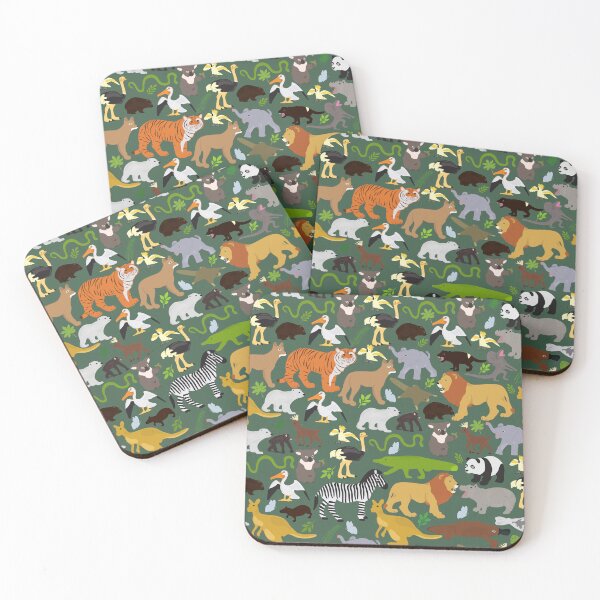 Item preview, Colorful animal kingdom designed and sold by FGCART.