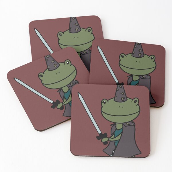 Item preview, Wizard Sword-weilding Frog designed and sold by lukeskywater.