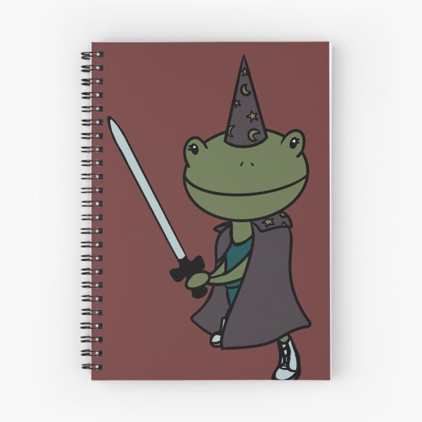 Item preview, Wizard Sword-weilding Frog designed and sold by lukeskywater.