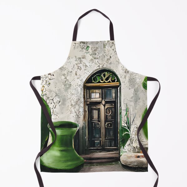 Item preview, Green Victorian door abstract designed and sold by fizzribbit.