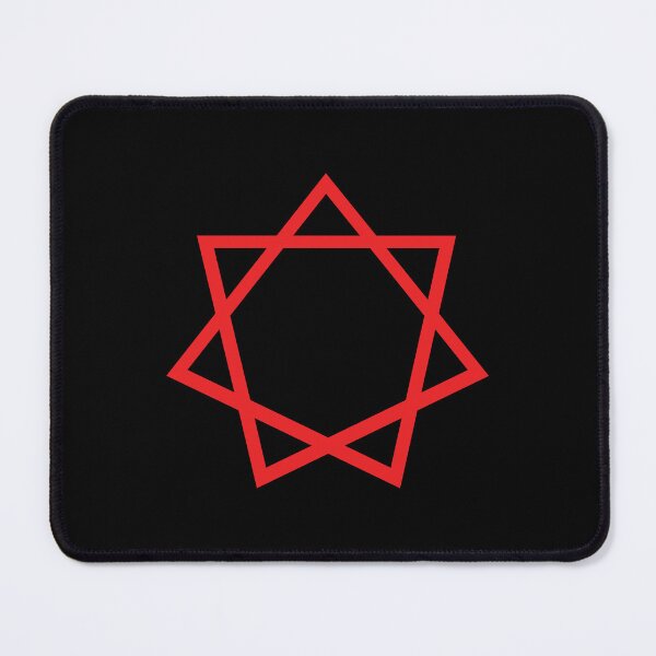 Item preview, Heptagram Symbol Red designed and sold by RetroNeon.