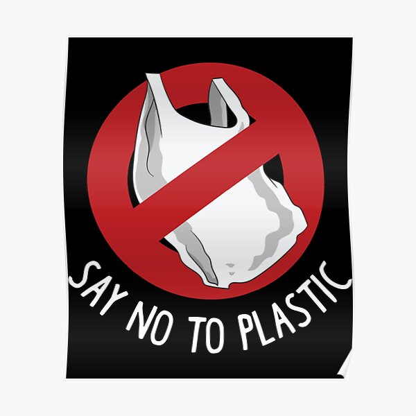 Stop Plastic Pollution poster templates