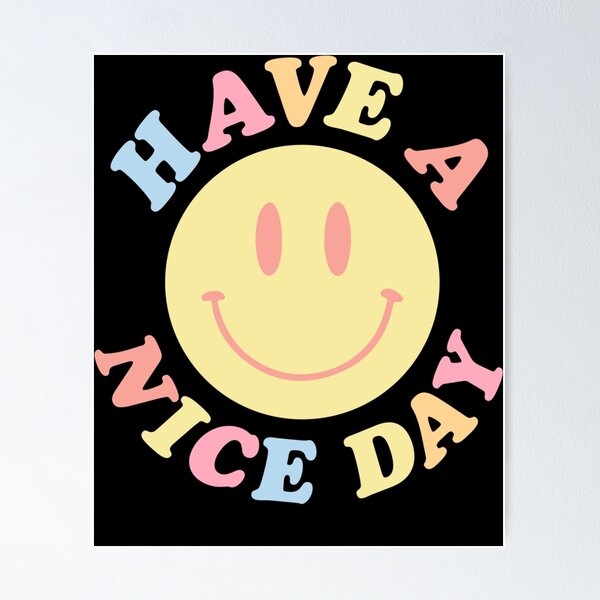 Item preview, have a nice day smiley face Classic  designed and sold by delphauhligr.