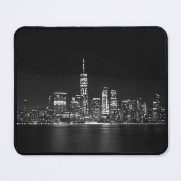 Item preview, NYC Skyline Black & White designed and sold by RetroNeon.