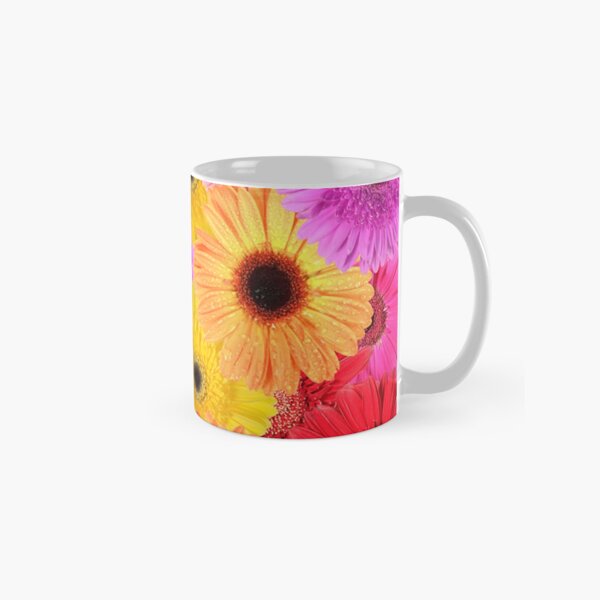 Colorful Daisies Classic Mug